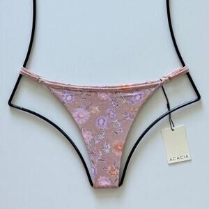 Acacia Swimwear Neema Bikini Bottom – Dahlai Floral Print - Large - NWT
